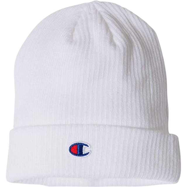 Champion Ribbed Knit Cuffed Beanie - Navy  One Size