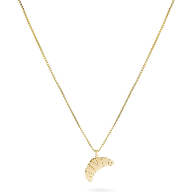 Jukserei Croissant Necklace - Gold - gavehylden.dk