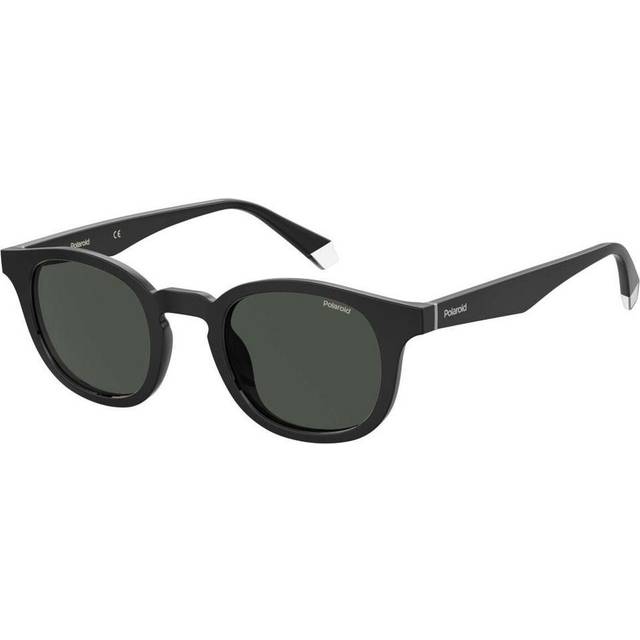 Polaroid, Sunglasses, male, Black, 49 MM, Classic Black Sunglasses for Men