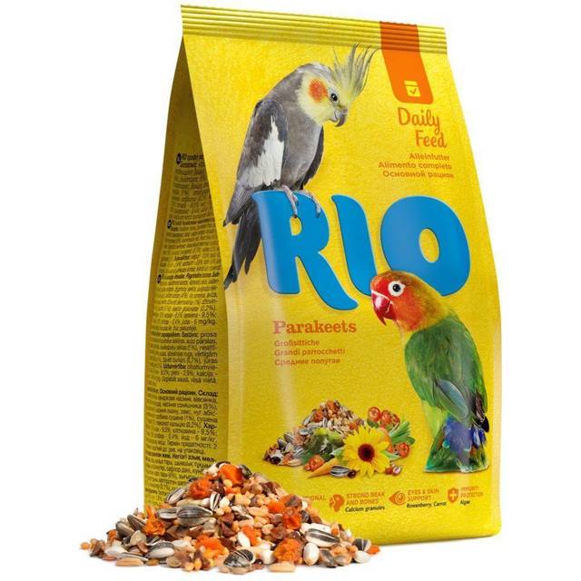 RIO Parakit foder 500 gram.