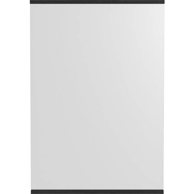 MOEBE Rectangular wall mirror 70x100 cm Black