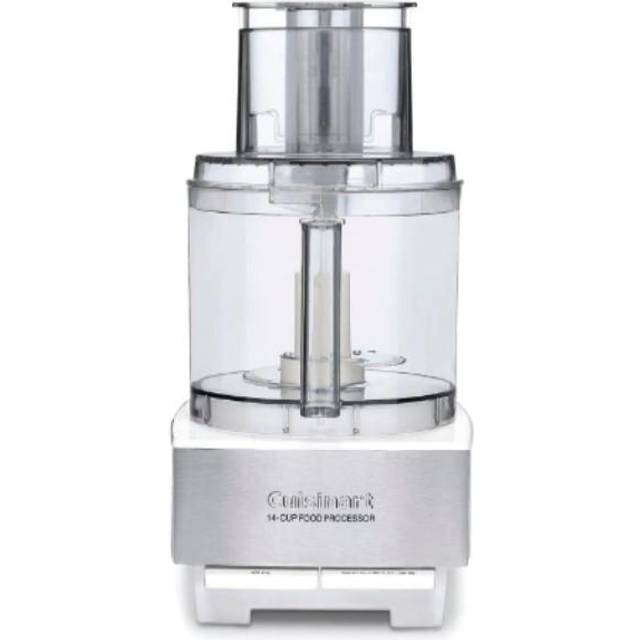 Cuisinart Custom 14-Cup Food Processor (Brushed Stainless) with Food Storage Set of 10 Containers in Stainless Steel