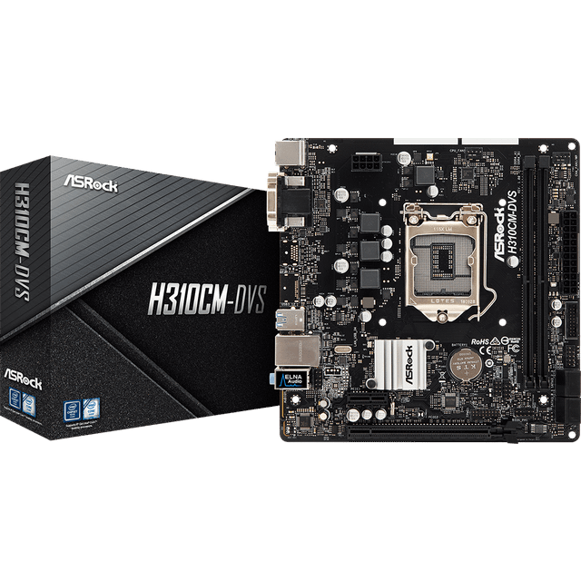 H310CM-DVS - mATX - Socket 1151