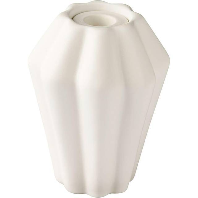 PotteryJo Birgit vas/ljuslykta 14 cm Pale Yellow - Gul