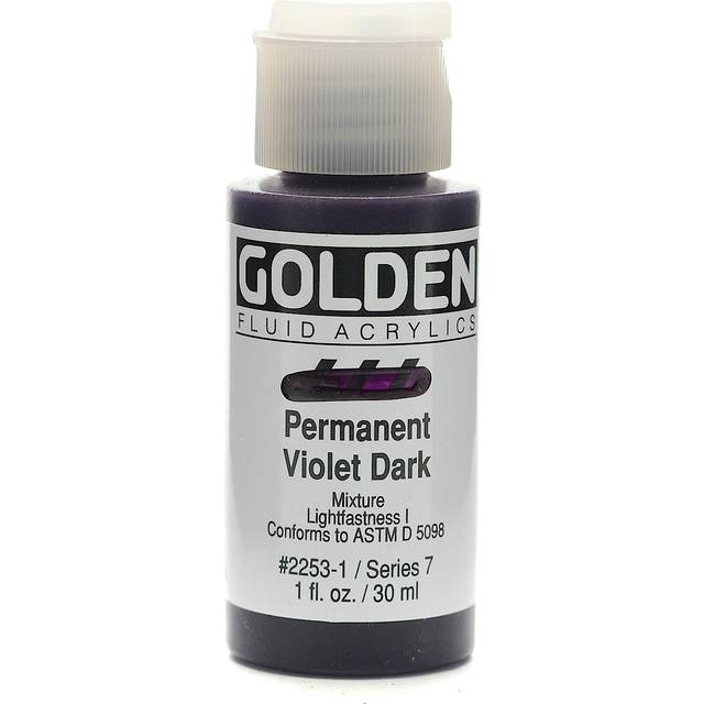 Golden Fluid Acrylic 30ml Permanent Violet Dark Series 7 - Permanent Violet Dark VII