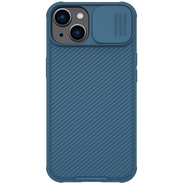 Nillkin CamShield Pro Magnetic Case (iPhone 14 Plus) - Blå - Blå/Svart/