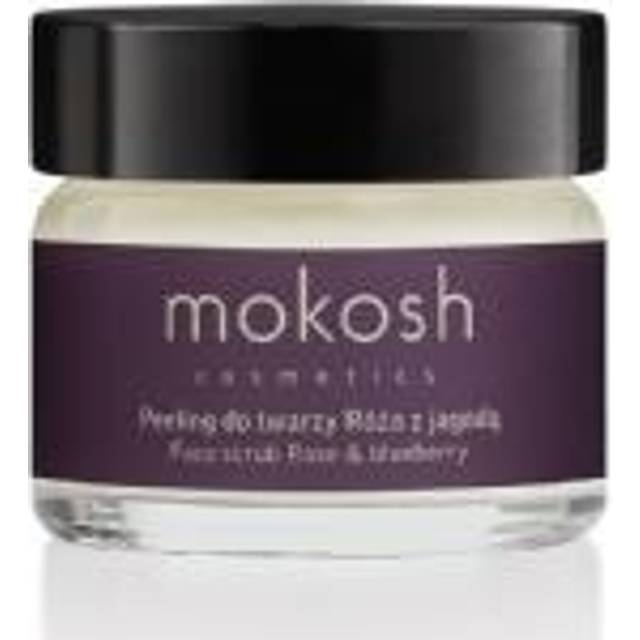 Active face scrub Rose with blueberry