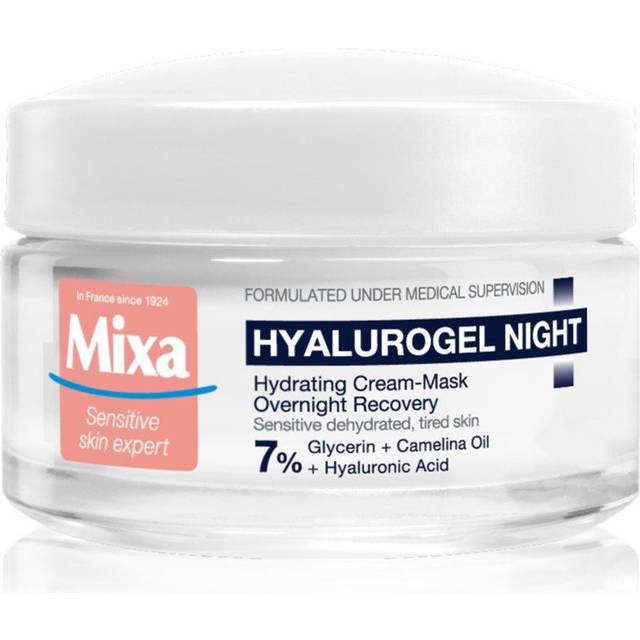 Mixa Hyalurogel Hydrating Cream-Mask Overnight Recovery 50ml