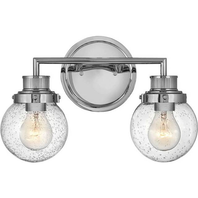 Hinkley Poppy 2 Light Wall Light - Polished Chrome