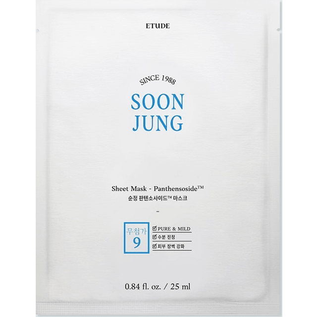 Etude Soon Jung Panthensoside Sheet Mask 25ml 25ml