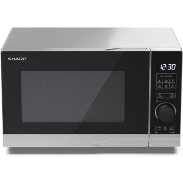 Sharp YC PS204AU S Microwave Oven in Silver 20L 700W