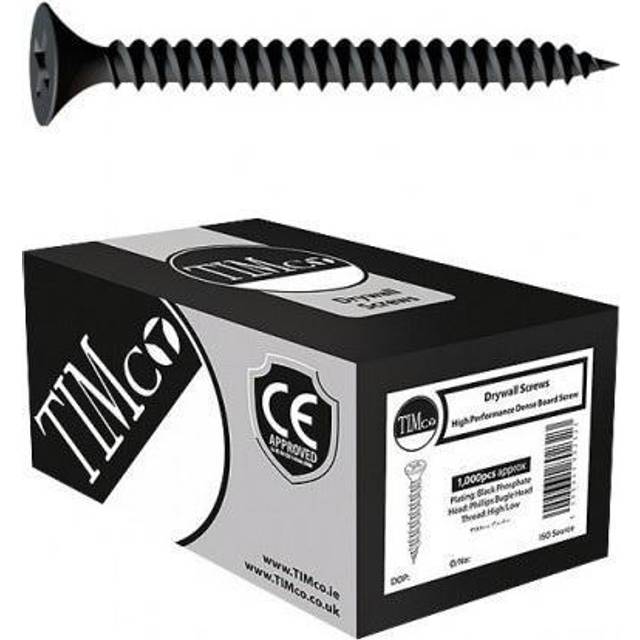 TIMco 3.5mm Drywall Metal Stud Plasterboard Screws (Box of 1000 Screws)