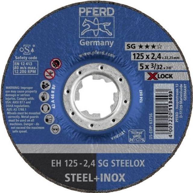 Pferd C/O Whl EH 125-2,4 SG Steelox/X-Lock- you get 25