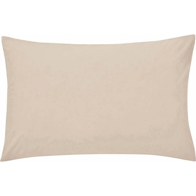 50% Polyester and 50% Cotton Envelope Housewife Pillowcase - Stone