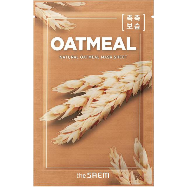 The Saem - Natural Mask Sheet - Oatmeal - 1pc