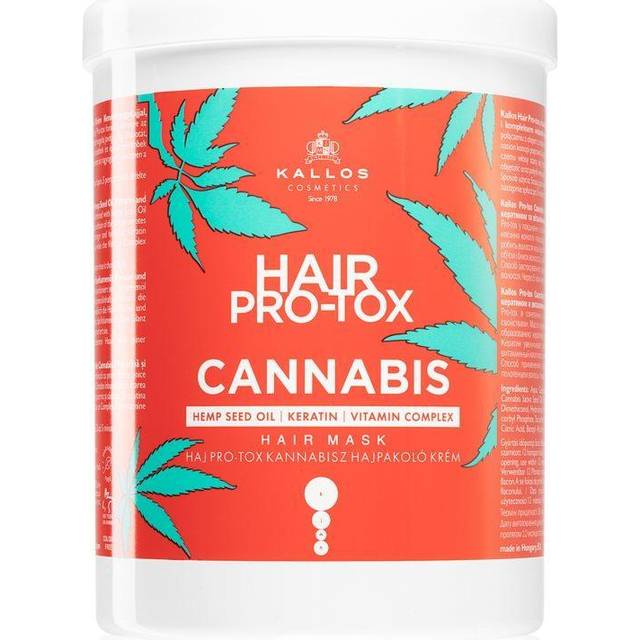 Kallos Kjmn Hair Pro-Tox Cannabis– Maska Do W?Kow Z Olejem Z Nasion Konopi 1000ml