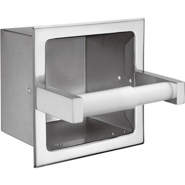 Moen 5571 Donner Hotel and Motel Extra Roll Recessed Paper Holder  Chrome