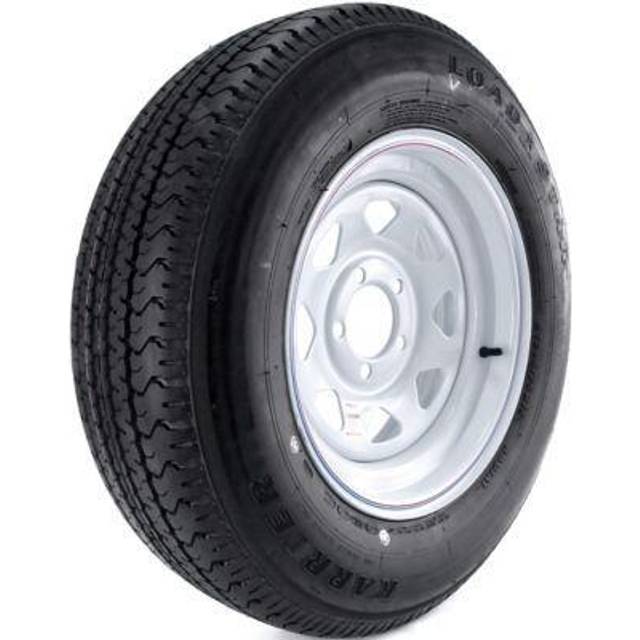 Martin Wheel 274438 205x75R-15 Load Range C 5-Hole Custom Spoke Radial Trailer Tire & Wheel Assembly