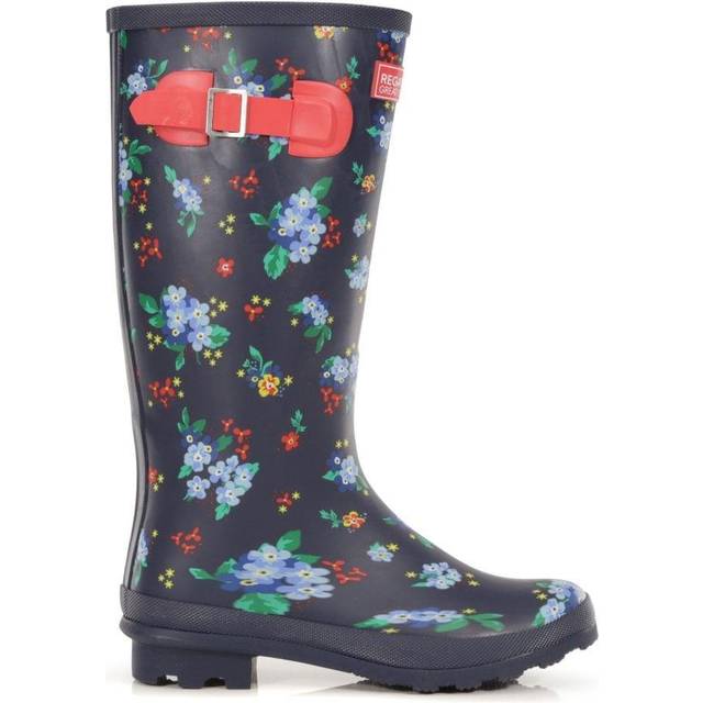Regatta Women's Waterproof Fairweather II Wellies Violet Rose Blush, Size: UK 7 - Purple - Uk 7