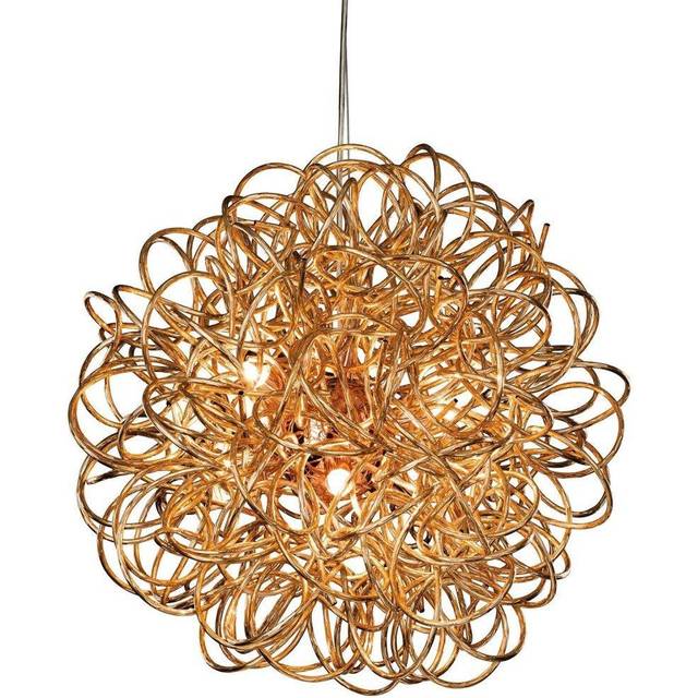 Firstlight Stella Modern Style 6-Light Pendant Light Copper