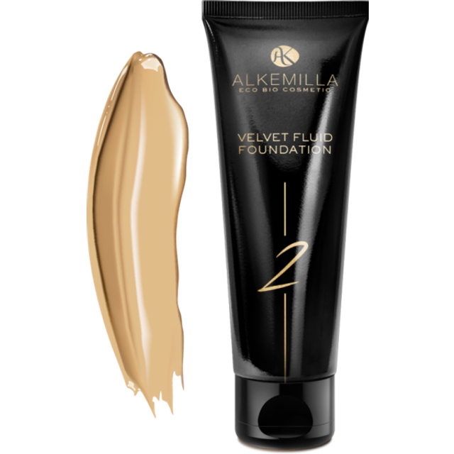 Alkemilla Øko Biokosmetik Velvet Flydende Foundation 02