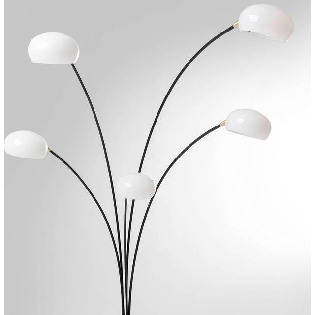 KARE Five Fingers Duo golvlampa svart/vit/guld