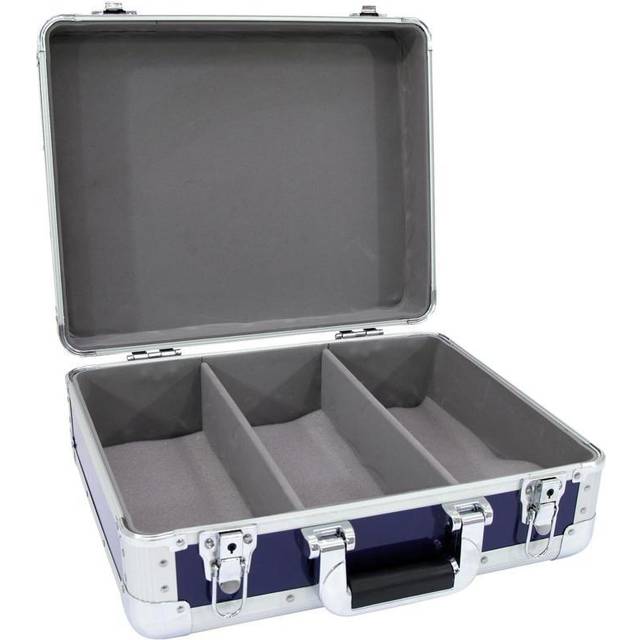 Omnitronic CD-Case ALU Digital-Booking Väska (L x B x H) 380 x 425 x 175 mm