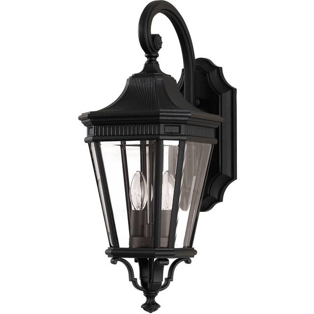 Feiss FE/COTSLN2/M BK Cotswold Lane Medium Wall Lantern
