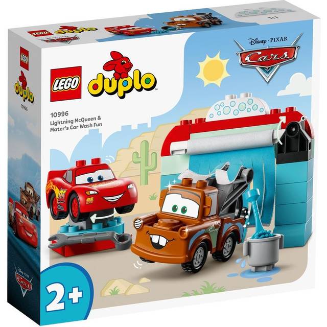 LEGO DUPLO Disney and Pixar's Cars Lightning McQueen & Mater's Car Wash Set 10996