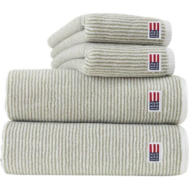Lexington - Handduk Original Towel Striped - Grön