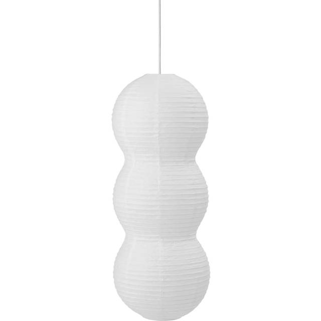 Normann Copenhagen Puff Bubble lampskärm 35x50 cm Vit