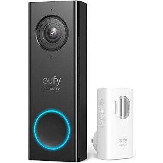eufy Security Wi-Fi Video Doorbell, 2K Resolution, Real-Time Response, No Monthly Fees, Secure Local Storage