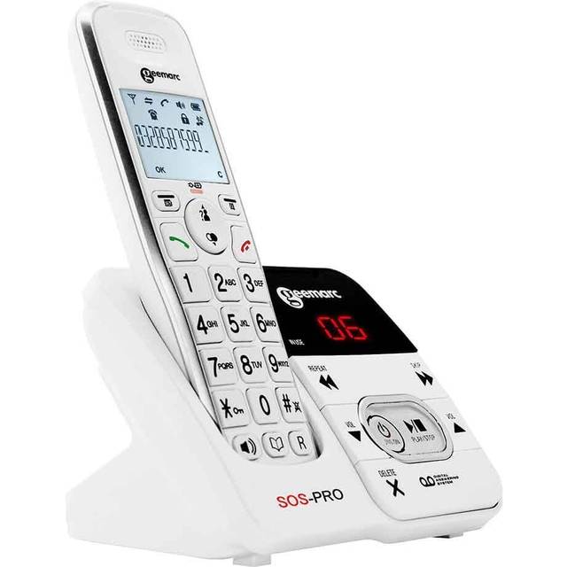 AmpliDECT 295 SOS Amplified Phone - White