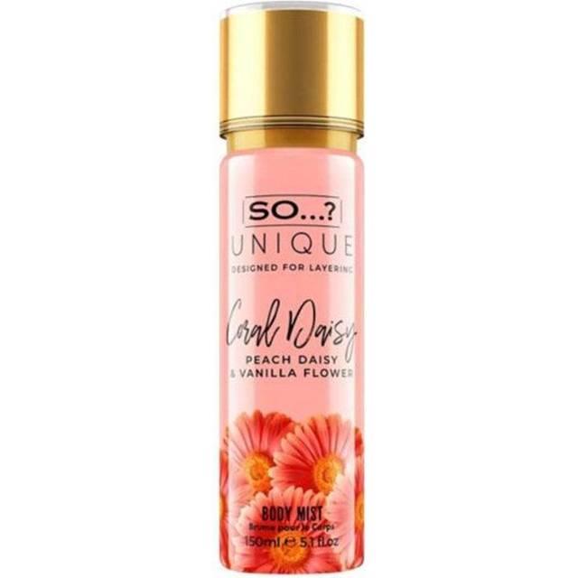 So...? Unique Coral Daisy Body Mist 150ml Spray