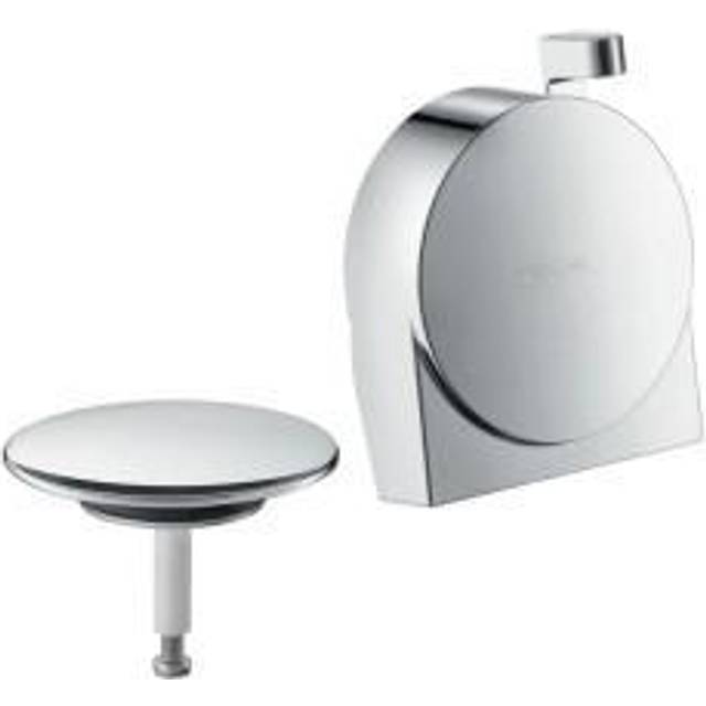 Hansgrohe Exafill S 100 Chrome Bath Filler, Waste &amp; Overflow Set