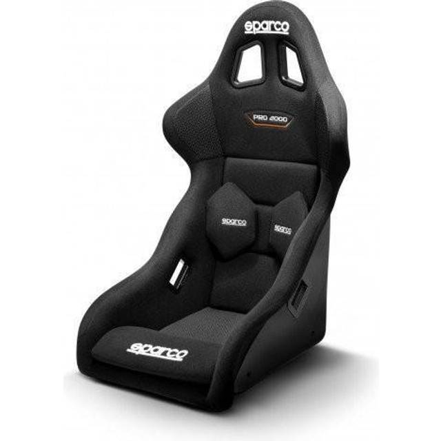 Sparco Pro 2000 QRT Fibreglass Sim Racing Seat - Colour: Black / Black