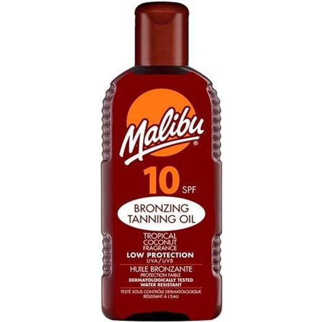 Malibu Bronzing Tanning Oil SPF 10 Tropical Coconut 200 ml