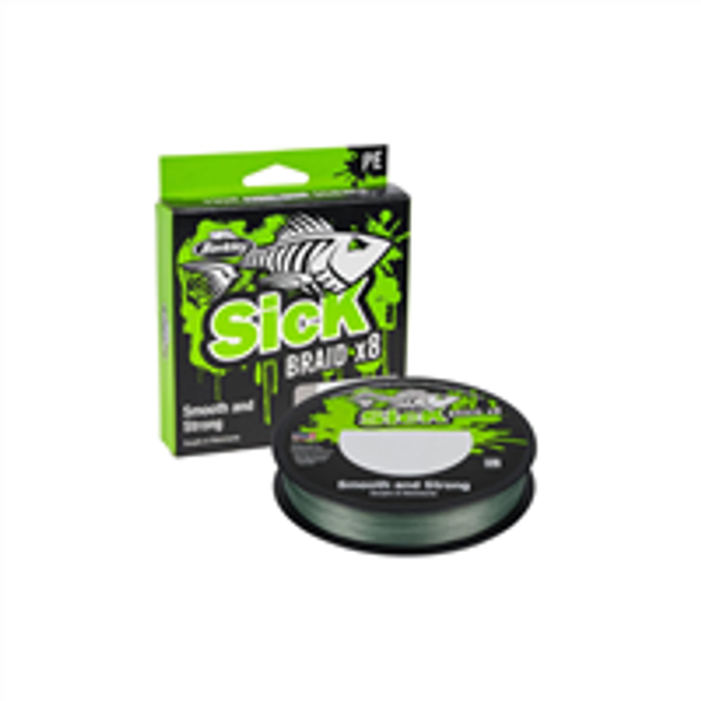 Berkley Sick Braid Moss Green - 0.19mm 300m 39lb