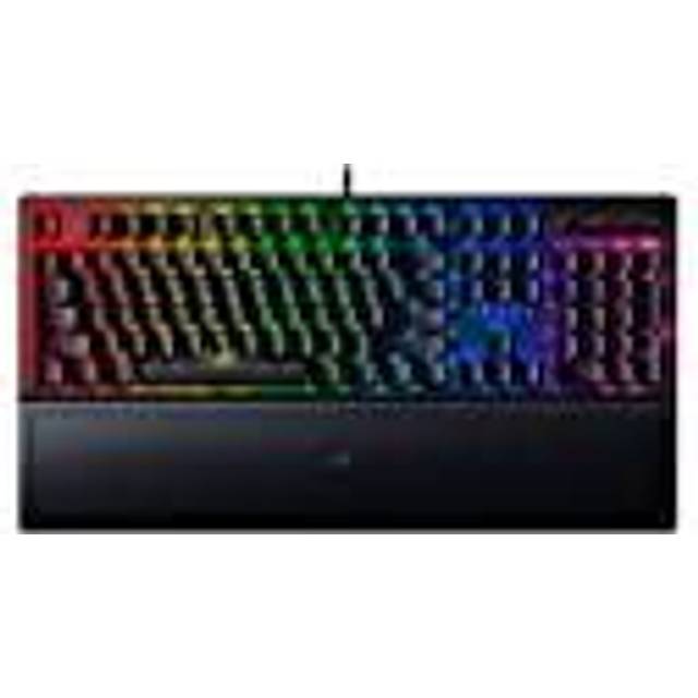 Razer BlackWidow V3 Mechanical Gaming Keyboard - Green Switch (Tactile &amp; Clicky) - US Layout - Black