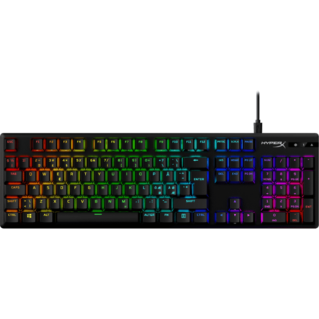 HyperX Alloy Origins PBT mekaniskt tangentbord, HyperX red