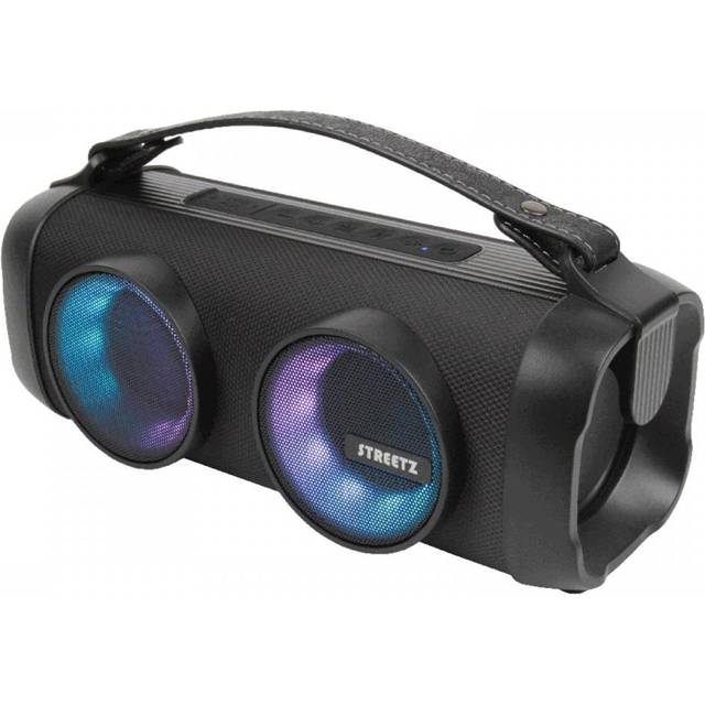 STREETZ Trådlös LED Högtalare 2x 4 W - Bluetooth Boombox
