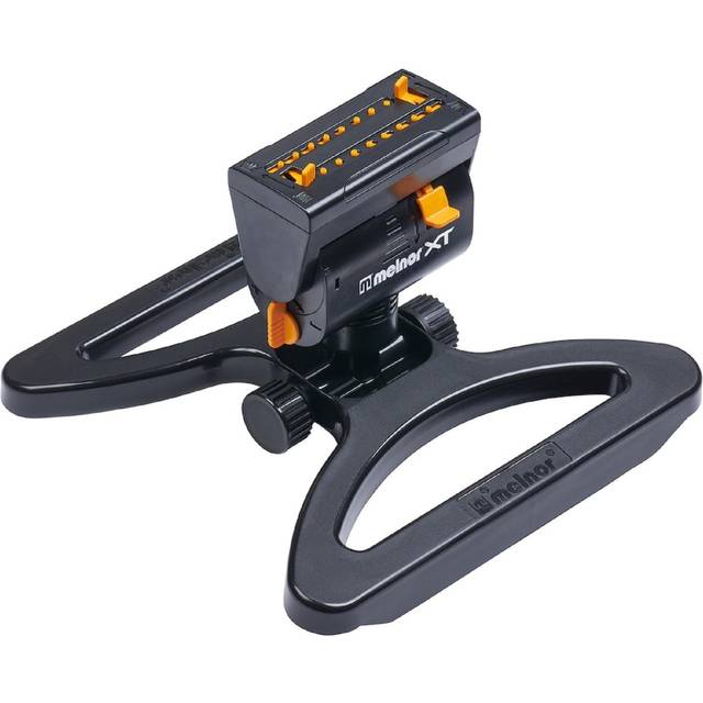 Melnor 4060-4 XT Mini-Turbo Oscillating Sprinkler  3  900 sq. Ft  Black