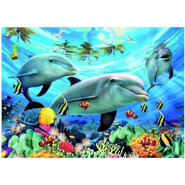 Ravensburger Caribbean Smile - 60 Piece Jigsaw Puzzle for Kids | Unique Piece Design | Anti-Glare Surface | Skill-Building  Fun Activity