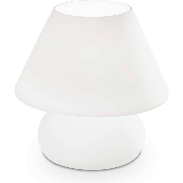 Ideal Lux - Prato - 1 Light Large Table Lamp White, E27