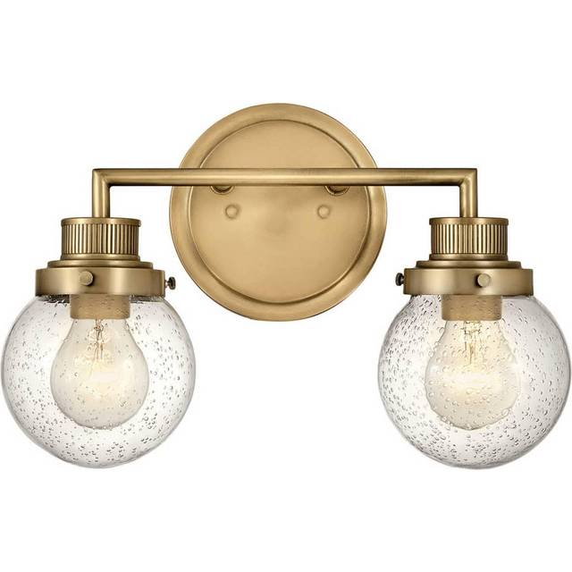 Hinkley Lighting QN-POPPY2-HB-BATH Poppy 2 Light Bathroom Wall Light H