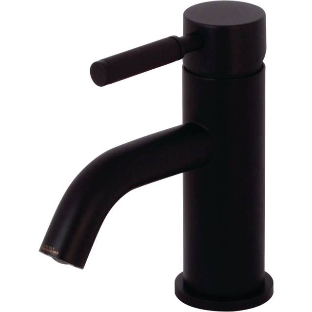 Fauceture LS8220DKL Kaiser Single-Handle Bathroom Faucet Matte Black