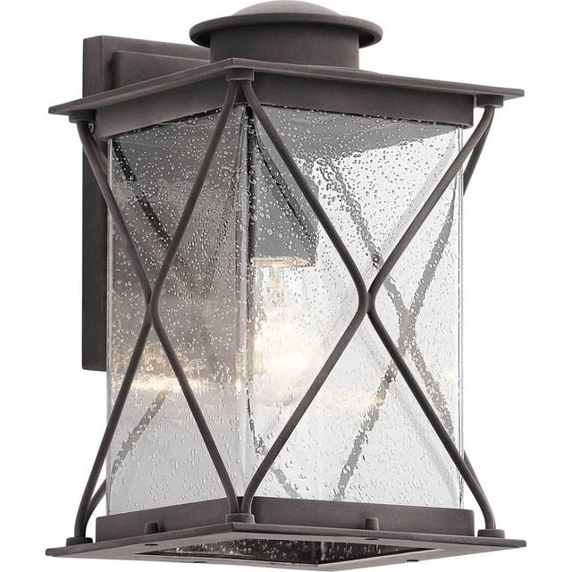 Kichler KL/ARGYLE2/M Argyle Medium Outdoor Wall Light Weathered Zinc