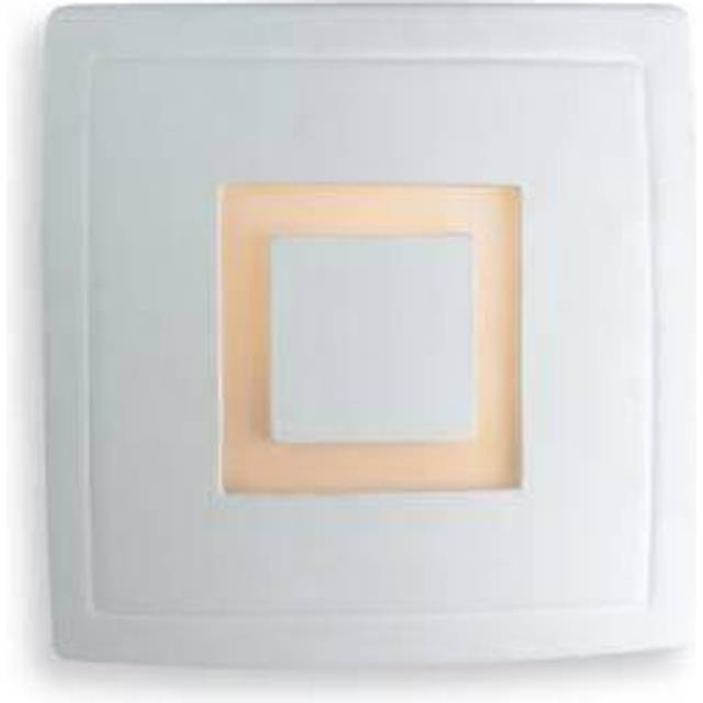 Firstlight Ceramic Paintable Style Wall Light in Unglazed and Acid Glass