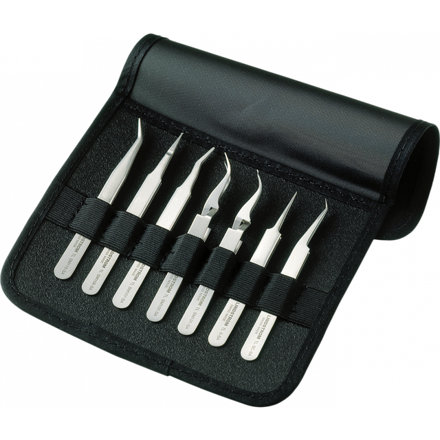 Lindstrøm SMD pincetter 9854 7 dele