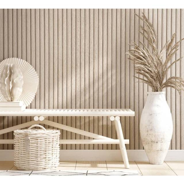 Galerie Wood Stripe Wallpaper
